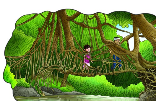 Double-Decker Living Root Bridge